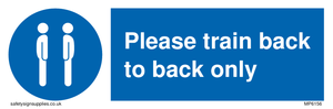 MP6156: Please train back to back only