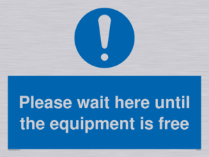 MP6158: Please wait here until the equipment is free