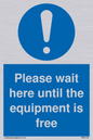 MP6158: Please wait here until the equipment is free