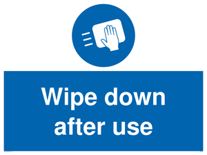 MP6177: Wipe down after use