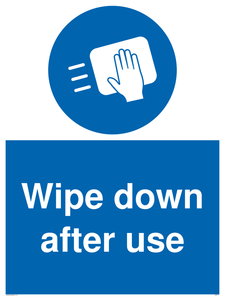 MP6177: Wipe down after use