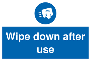 MP6177: Wipe down after use