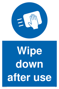 MP6177: Wipe down after use