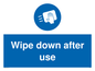 MP6177: Wipe down after use