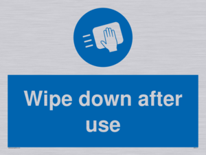 MP6177: Wipe down after use