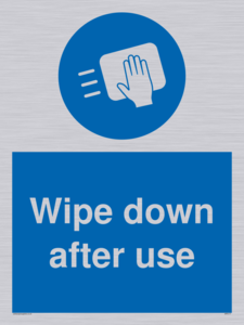 MP6177: Wipe down after use