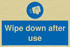 MP6177: Wipe down after use