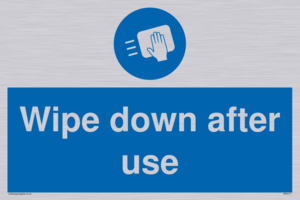 MP6177: Wipe down after use