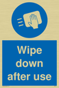MP6177: Wipe down after use