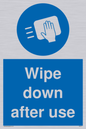 MP6177: Wipe down after use