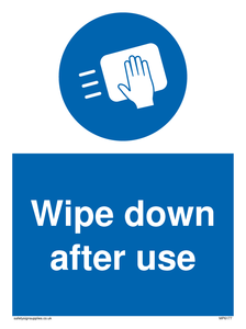 MP6177: Wipe down after use