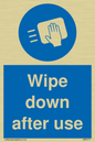 MP6177: Wipe down after use