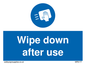MP6177: Wipe down after use