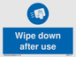 MP6177: Wipe down after use
