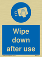 MP6177: Wipe down after use