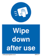 MP6177: Wipe down after use