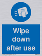 MP6177: Wipe down after use