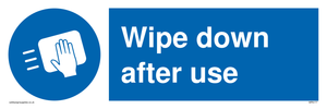 MP6177: Wipe down after use