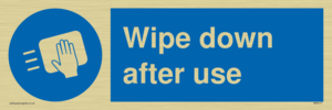 MP6177: Wipe down after use