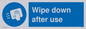 MP6177: Wipe down after use
