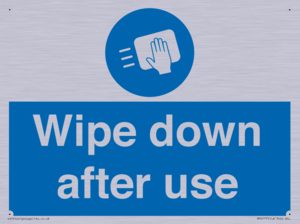 MP6177: Wipe down after use