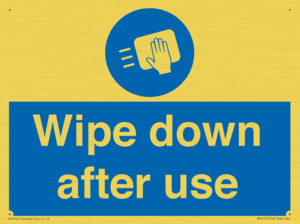 MP6177: Wipe down after use