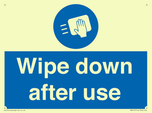 MP6177: Wipe down after use