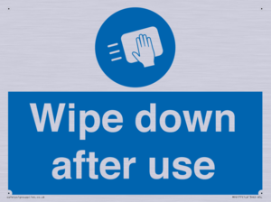 MP6177: Wipe down after use