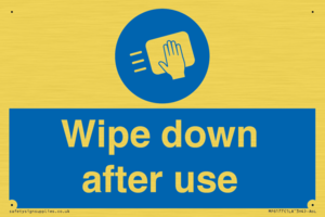 MP6177: Wipe down after use