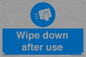 MP6177: Wipe down after use