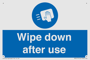 MP6177: Wipe down after use