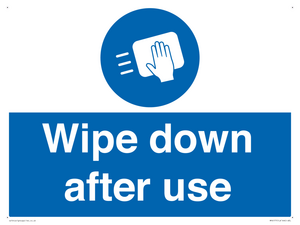 MP6177: Wipe down after use