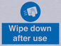 MP6177: Wipe down after use