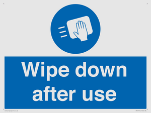 MP6177: Wipe down after use