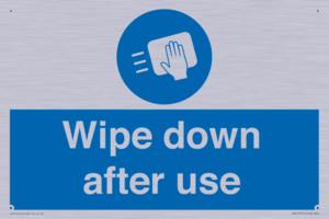 MP6177: Wipe down after use