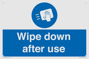MP6177: Wipe down after use