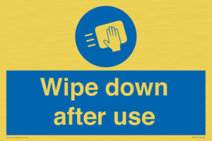 MP6177: Wipe down after use