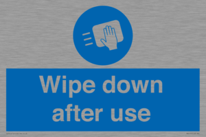 MP6177: Wipe down after use