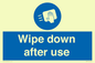 MP6177: Wipe down after use