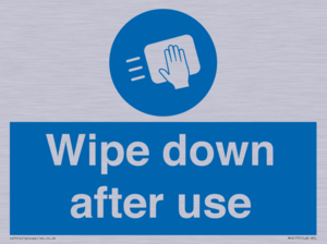MP6177: Wipe down after use