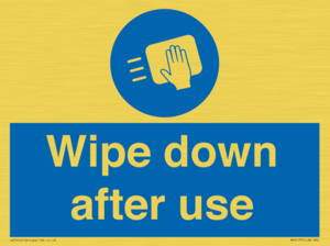 MP6177: Wipe down after use