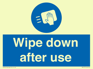 MP6177: Wipe down after use
