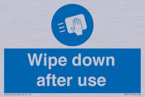 MP6177: Wipe down after use