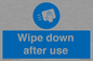 MP6177: Wipe down after use