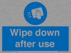 MP6177: Wipe down after use