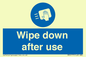 MP6177: Wipe down after use