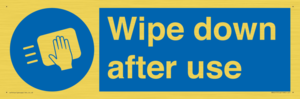 MP6177: Wipe down after use