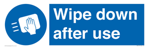 MP6177: Wipe down after use