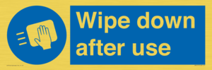 MP6177: Wipe down after use