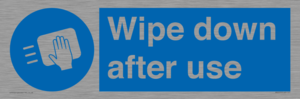 MP6177: Wipe down after use